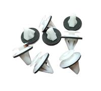 NEGRO 10/20/50Pcs Fit For Mazda, G18K-51-SJ3 Door Trim Panel Retainer Nylon Auto Fastener Clips Car Styling Rivets Kit 11.5mm Hole auto Door Trim Panel lid clip(50 pieces)