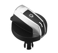 NEGRO 1Pcs Headlight Switch,Fit For BMW, 5 7 Series X3 X4 F01 F02 F03 F10 F18 F07 F06 F25 F26 Car Black Knob Buttons vehicle front fog light controller switch