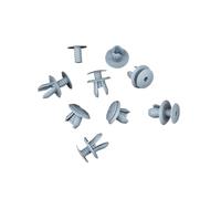 NEGRO 20/50Pcs Auto Fasteners Trim Panel Lining Clips Gray Plastic Retainer Rievts Fit For VW, Fit For Volkswagen, T4 T5 Transporter Eurovan auto Door Trim Panel lid clip(20 pieces)