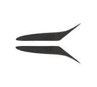 NEGRO 2pcs Car Headlight Eyebrow Stickers Fit For Mazda RX8 Coupe 2004 2005 2006 2007 2008 ABS Eyelids Trim Cover Car Accessories Tail Lamp Eyelid(Carbon Fiber)