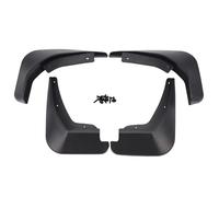 NEGRO 4PCS Car Mud Flap Splash Mudguard Front Rear Guard Set Fit for Ford Fiesta vehicle cover mudguard decorative lid