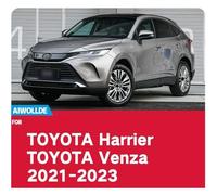 NEGRO 4Pcs MudFlaps Fit For TOYOTA Harrier 2021-2023 Venza Mudguards Mud Flaps Splash Guards Front Rear Wheels Fender Car Accessories vehicle cover mudguard decorative lid
