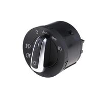 NEGRO Car Headlight Fog Head Light Switch Fit For Volkswagen Fit For Golf 5 6 G TI J Etta Passat Caddy 377941534C 3B0941531A vehicle front fog light controller switch
