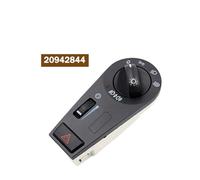 NEGRO Hazard Warning Switch Headlight Fog Lamp Switch Fit For Volvo Truck FH FM VNL 20466304 20942844 20953573 20942846 20953569 20466302 vehicle front fog light controller switch(20942844)