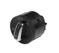 NEGRO Headlight Fog Lamp Control Switch Fit For VW Fit For Touran J-etta Golf V VI 5 6 J-etta Passat B6 Caddy Chrome 3C8 941 431B 3C8941431B vehicle front fog light controller switch