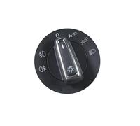 NEGRO Headlight Switch Control,Fit For Golf, MK7 5GG 941 431 D 5GG941431D Chrome vehicle front fog light controller switch