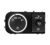 NEGRO Headlight Switch,Fit For Chevrolet, Tahoe Suburban Cadillac Escalade 25858706 10359413 Instrument Dimmer Dome Headlamp Accessories vehicle front fog light controller switch