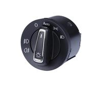 NEGRO Headlights Switch,Fit For Volkswagen, Fit For VW, Fit For Bora, 2019-2021 Car Automatic Accessories Upgrade Modificati Auto Tuning Interior Parts vehicle front fog light controller switch