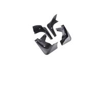 NEGRO Mud Flaps Fit For Tesla Model3 Mudguards Fenders Splash MUD Guands Car Fenders Accessories Mud Guards Rear Front vehicle cover mudguard decorative lid(Black plastic)