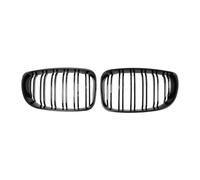 NEGRO Racing Grill Car Front Grilles Bumper Hood Grille ABS Fit For BMW E81 E87 E82 E88 128I 130I 135I 2008-2011 front kindey bumper grille (Size : Gloss Black)