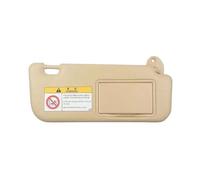 NEGRO Sun Visor Panel Sunvisor With Makeup Mirror,Fit For Toyota, Corolla E160 E170 2014 2015 2016 2017 Car Front Left Right Replacement auto sunlight Visor Mirror lid(Beige Right)