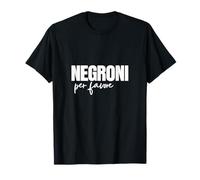 Negroni PER FAVORE Italian Cocktail Aperitivo Lover T-Shirt
