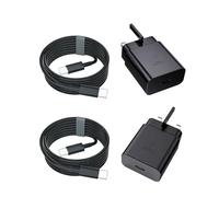 Negsaiy 45W Super Fast Charger USB C, [2 Pack] Type C Fast Charger Compatible with Samsung Galaxy S25 S24 Ultra/S24+/S24/S23 Ultra/S23+/S22/S20/Note10+/Tab S9 with 2X 1.8M Type C Cord