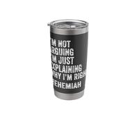 Nehemiah Quote Funny Birthday Custom Name Idea Engineer Stainless Steel Insulated Tumbler