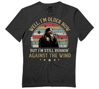 NEI GE Bob-Seger Shirt Legend Singer Music Vintage Tshirt L Black