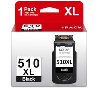 Neiber 510 Ink Cartridges, PG-510 Black Compatible for Canon 510 Black Ink Cartridge, Printer Ink 510 XL Compatible with Canon Pixma MP480 MP250 MX410 MP495 MP280 MP490 MX340 iP2702 MX330 (1 Pack)