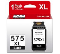 Neiber PG-575XL 575 Ink Cartridges, PG-575 Black Compatible for Canon 575 Black Ink Cartridge, Printer Ink 575 XL Compatible with Canon Pixma TS3550i TS3551i TS3750i TR4750i TR4751i Printer (1 Pack)