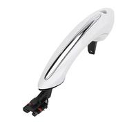 NEIGHBOBHOOD Car Interior Door Handles for 5 7 Series F01 F02 F06 F10 520i 525d 528i 530d 530i Exterior Door Handle Comfort Access Keyless Go(White,Front Right Side)
