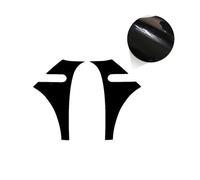 NEIGHBOBHOOD Side Vent Decorative Stickers For MINI For Cooper For R55 For R56 Car Side Plate Fender Air Vent Trim Decor Body Sticker(Glossy black)