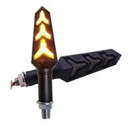 NEIGHBOBHOOD Universal 2Pcs Motorcycle LED Turn Signal Lamp Sequential Shock Resistant Low Energy Consumption Flowing Indicator Lights motorcycle signal lights