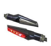 NEIGHBOBHOOD Universal Motorcycle Modified Turn Signal Lights LED Flasher Indicator 10mm DC 12V Voltage motorcycle signal lights(Red)