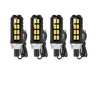 NEIGHBOBHOOD Universal Motorcycle Turn Signal Light Flashing Blinker Indicator Lamp 12V 8mm CNC 8LED motorcycle signal lights(4pcs)
