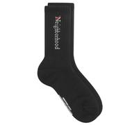Neighborhood Men's Logo Socks Black