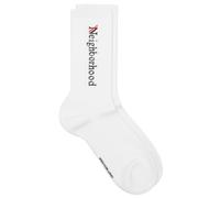 Neighborhood Men's Logo Socks White