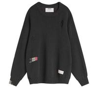 Neighborhood Men's Savage Crewneck Knit Sweater Black