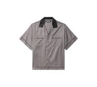 Neighborhood short-sleeve pocket bowling shirt - Grey M