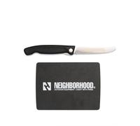 Neighborhood x Victorinox Knife & Cuttingboard (set of two) - Black OS