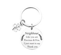 Neighbour Gifts - Keyring, Housewarming, Thank You, Christmas, New Neighbour, Stocking Fillers