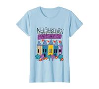 Neighbours Retro Ramsay St T-Shirt, Women, Baby Blue, X-Large