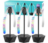 Neijiaer Fly Fans for Tables, Effective Fly Repellent Fan with Soft Blades Keeps Flies Away, Portable Fly repellent fans for Picnic, BBQ, Party (3 Pack)