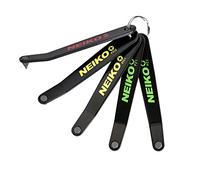 NEIKO 01323A Ultra Low Profile Offset Screwdriver Set | 5-Piece | S2 Steel | Phillips, Pozidriv, and Slotted