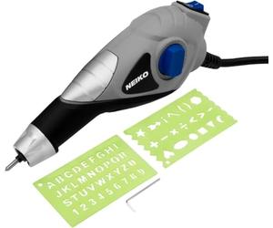 Neiko 10576A Handheld Electric Engraver Tool, Etching Tool, 120V, Tungsten Carbide Tip, Electric Engraving Pen for Metal, Wood, Glass, & Plastic, Engraving Machine Scriber, Customizer Etcher Stencils