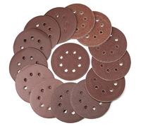 NEIKO 11270A 72 Piece Sanding Discs for 5” Orbital Sander, Hook and Loop, Sandpaper Assortment with 40, 60, 80, 120, 180, 240, 320 Grit, Premium Aluminum Oxide Grain, Solid Surface Sanding Pads