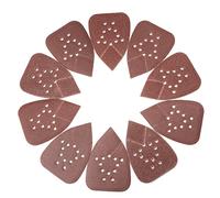 NEIKO 11272A Mouse Sandpaper | 50pc Hook and Loop | Assorted 60, 80, 120, 150, 220 Grit | Premium Quality Aluminum Oxide Grain | Anti Static & Anti Clogging Design Sanding Paper | Mouse Detail Sander