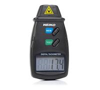 NEIKO 20713A Digital Tachometer, Noncontact Laser Photo Sensor with 2.5 to 99,999 RPM Accuracy, RPM Gauge Marker with Batteries Included