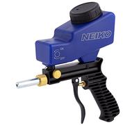 NEIKO 30068A Air Sand Blaster Gun | Remove Paint, Rust, Stains, and Grime on Surfaces | Gravity Feed | Replaceable Steel Nozzle