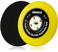 Neiko 30267A Flexible Edge Hook and Loop PU Backing Pad for DA Sander Polisher Buffer | 6-Inch, 10,000 RPM, 5/16"-24 Thread