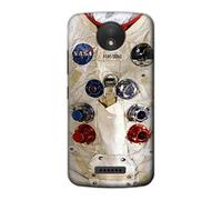 Neil Armstrong White Astronaut Space Suit Case Cover For Motorola Moto C Plus