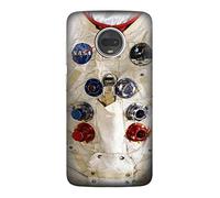 Neil Armstrong White Astronaut Space Suit Case Cover For Motorola Moto G7, Moto G7 Plus