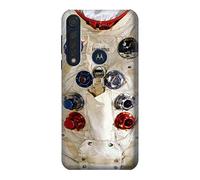 Neil Armstrong White Astronaut Space Suit Case Cover For Motorola Moto G8 Plus