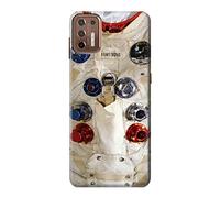 Neil Armstrong White Astronaut Space Suit Case Cover For Motorola Moto G9 Plus