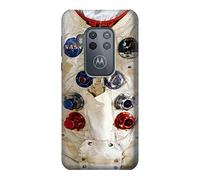 Neil Armstrong White Astronaut Space Suit Case Cover For Motorola Moto One Zoom, Moto One Pro
