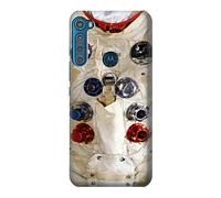 Neil Armstrong White Astronaut Space Suit Case Cover For Motorola One Fusion+
