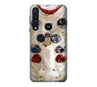 Neil Armstrong White Astronaut Space Suit Case Cover For Motorola One Macro, Moto G8 Play