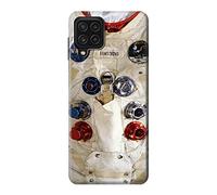 Neil Armstrong White Astronaut Space Suit Case Cover For Samsung Galaxy A22 4G