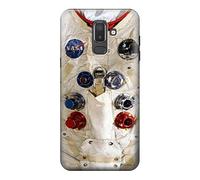 Neil Armstrong White Astronaut Space Suit Case Cover For Samsung Galaxy J8 (2018)
